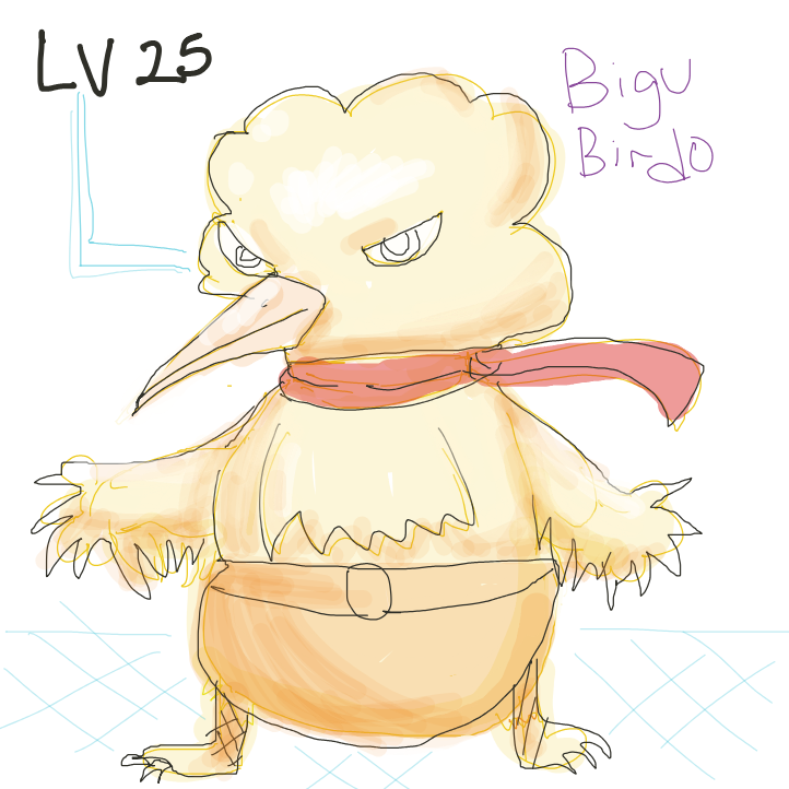 Drawing in Birb by kurocartoonist