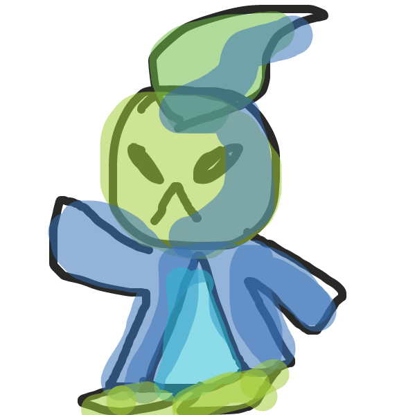 OVER THERE!! AN ENEMY!! - Online Drawing Game Comic Strip Panel by Inksomboop