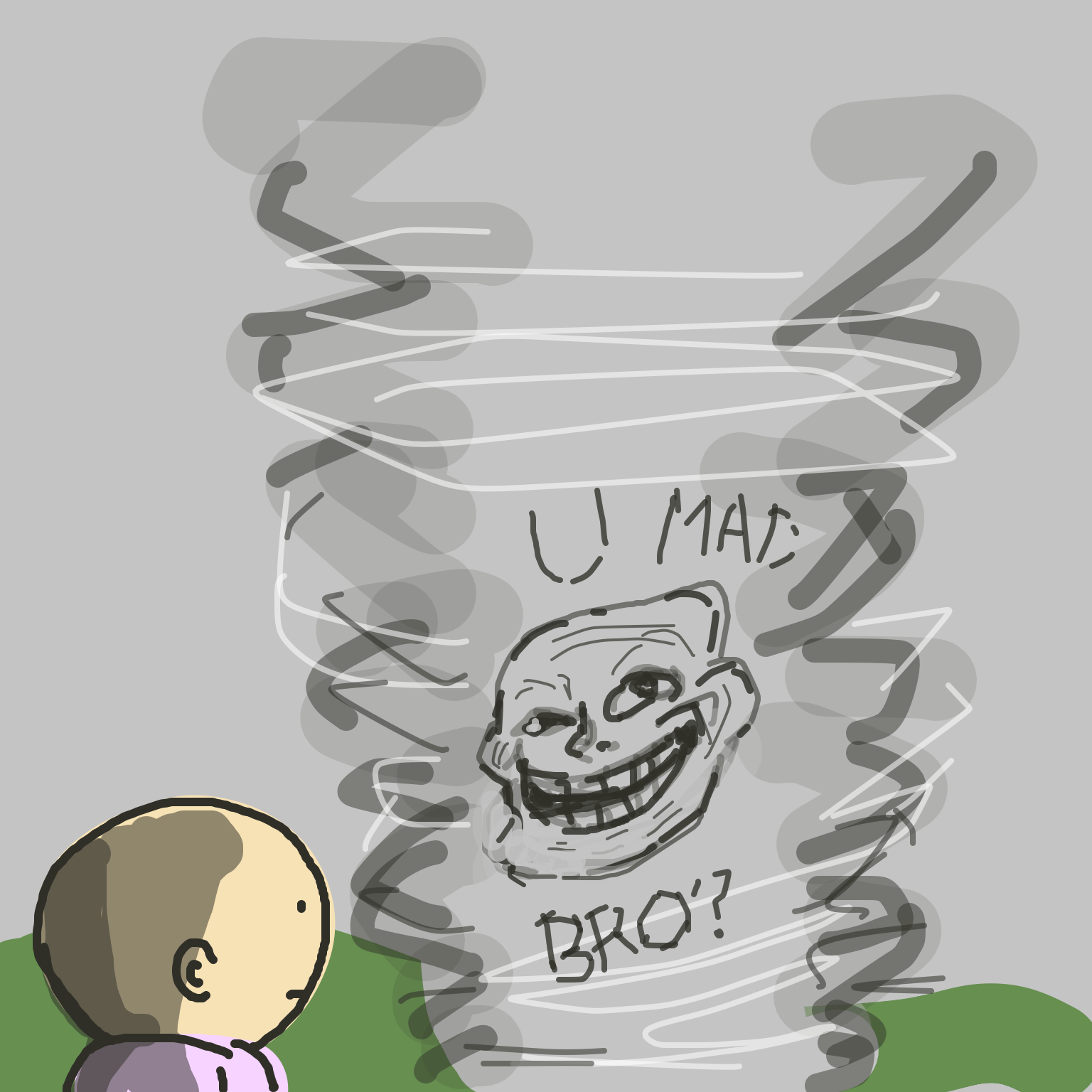 I feel gross - Online Drawing Game Comic Strip Panel by Juleefish 