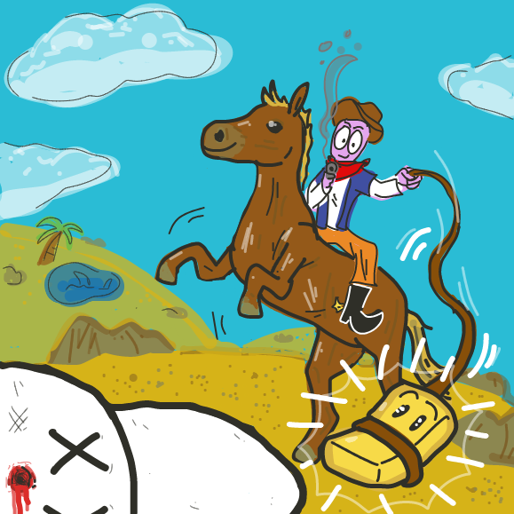 Drawing in How did I get here by Painterjosh