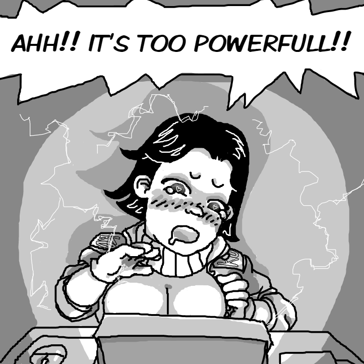 Why?? Why didn't she listen to the professor!! Shes doomed! - Online Drawing Game Comic Strip Panel by Delete