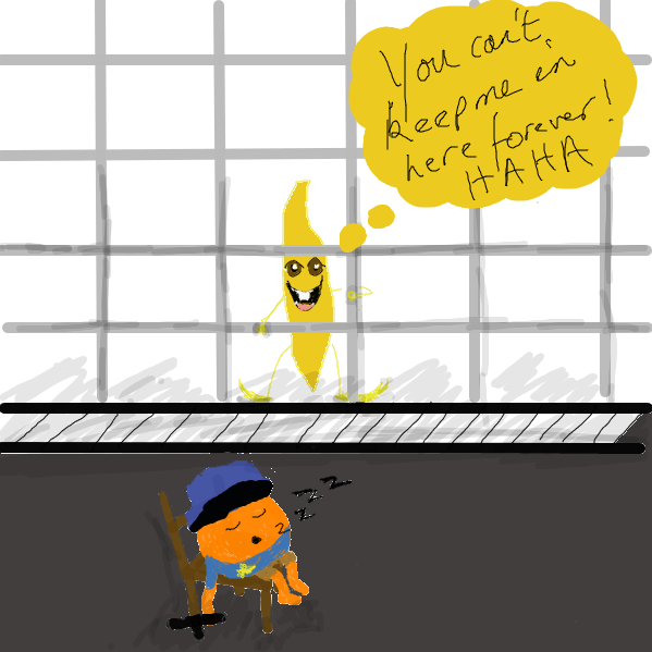 Drawing in Bananas  by missklown