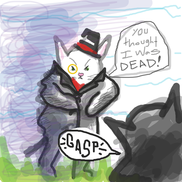 Drawing in Phillipe le Chat by jamdaddy