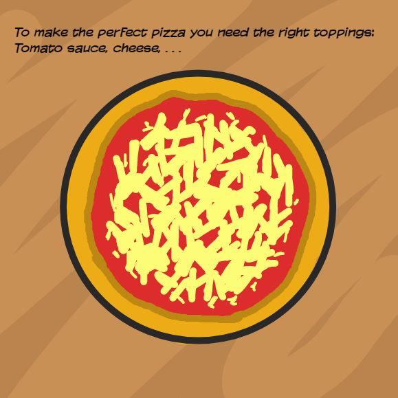 Drawing in Cooking pizza... by YellowSheep