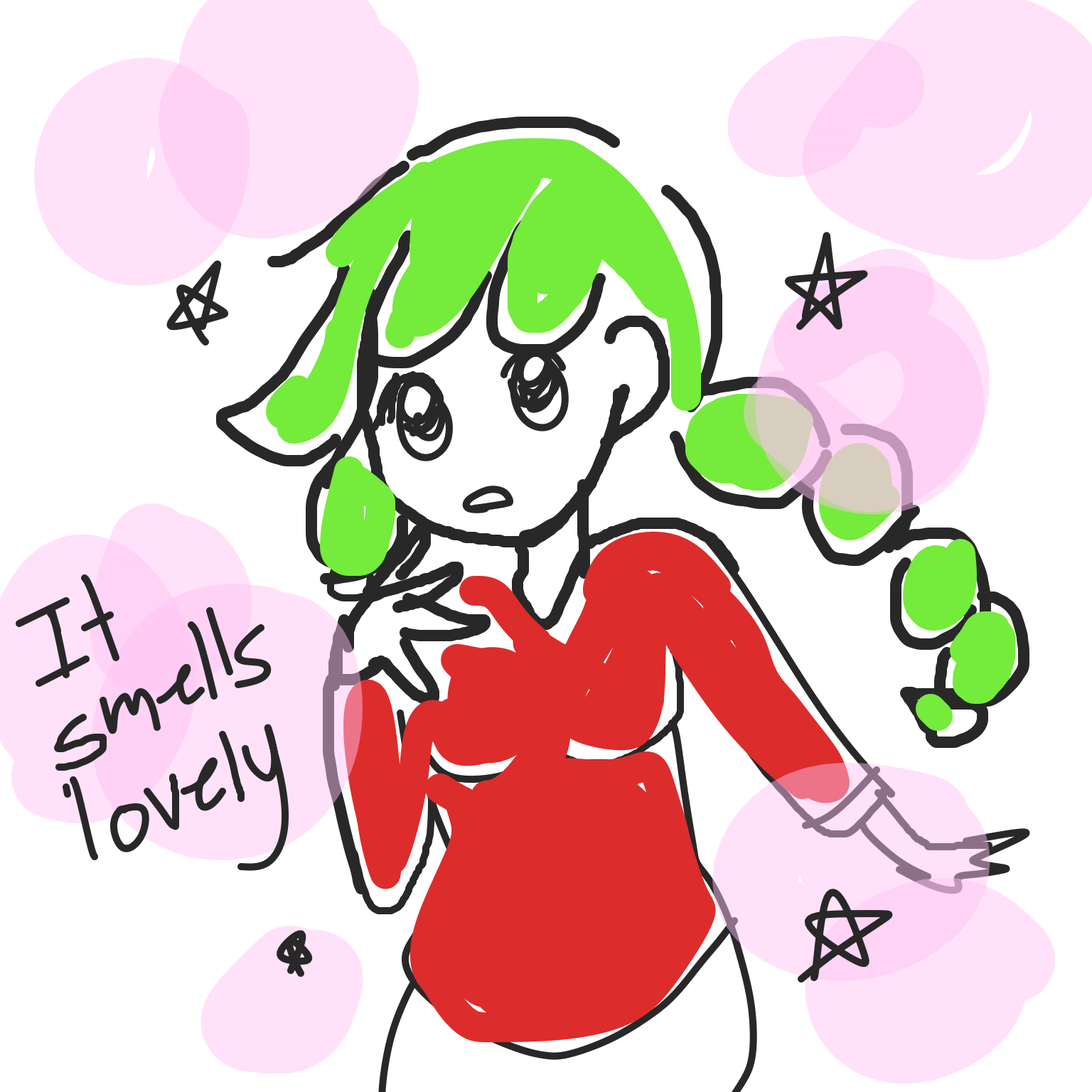 Drawing in Le Perfume by Juleefish 