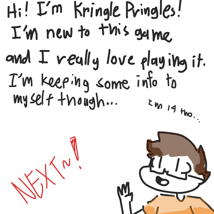 Also I am Asian, no one is EVER gonna read this! - Online Drawing Game Comic Strip Panel by KringlePringles