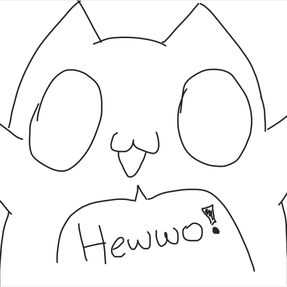 hewwo - Online Drawing Game Comic Strip Panel by SP1ND4