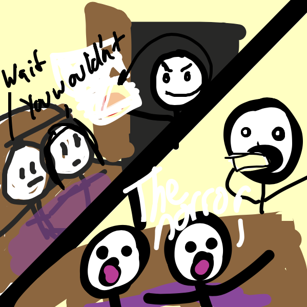 Drawing in Date Night by Madi