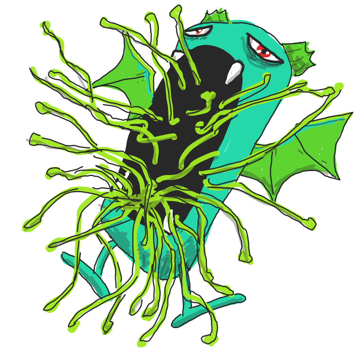  - Online Drawing Game Comic Strip Panel by Potato Man