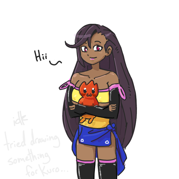 Drawing in Kuro Cari'Ooni by Cake Emoji