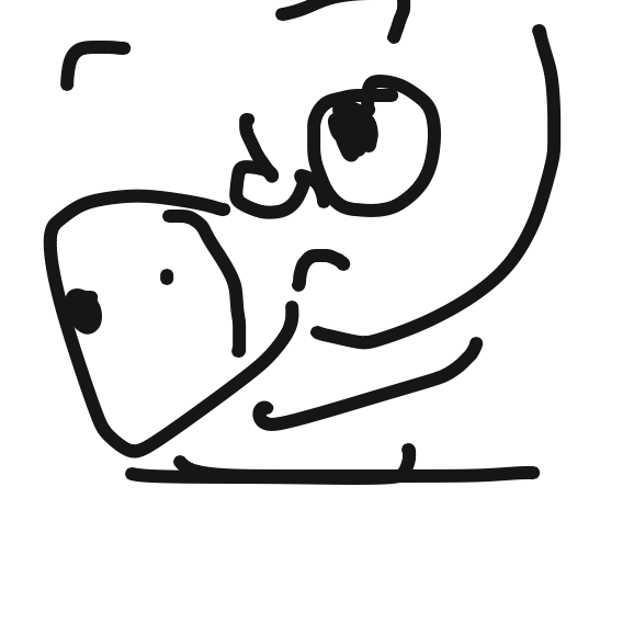 Drawing in Staring Contest by TheYellowMan