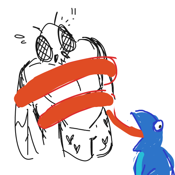 Drawing in Frody Frog by MiYEET